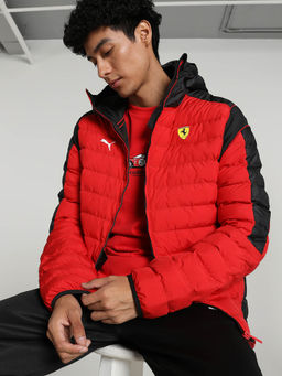 Puma - Ferrari Race T7 Eclt Men Red Jacket