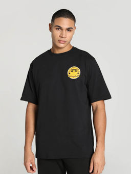 Puma - Garage Crew Men Black T-Shirt