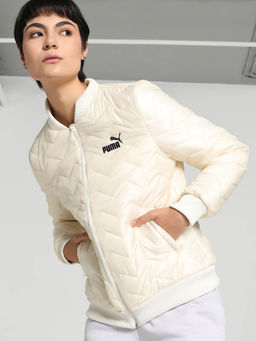 Puma - Bomber Women Cream Jacket