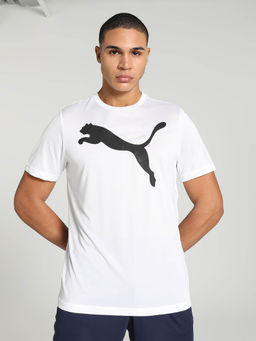 Puma - ACTIVE Big Logo Men White T-Shirt