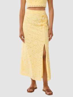 Forever New - Emelia Petite Broderie Midi Skirt