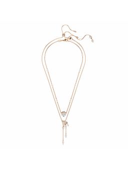 SWAROVSKI - White Dragon & Phoenix Necklace Crystal Pearl Dragon’s Claw (Pack Of 2)