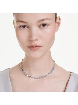SWAROVSKI - Constella Necklace Mixed Cuts Blue Rhodium Plated