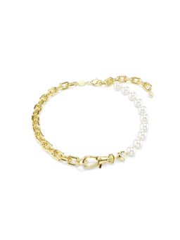 SWAROVSKI - Idyllia Necklace Crystal Pearl White 18K Gold Finish