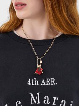 Accessorize London - Women Beaded Strawberry Jewellery Charm