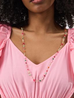 Accessorize London - Women Long Bead Necklace