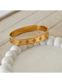 TAAHIRA JEWELLERY - 18K Gold Plated Remi Zircon Bracelet Anti-Tarnish And Waterproof