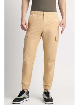 Reebok - Beige Men Joggers