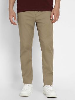 American Eagle - Men Neutral Flex Slim Lived-In Khaki Trouser