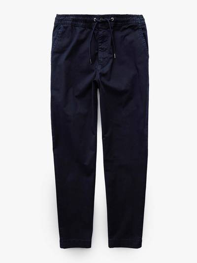 Men Blue Flex Athletic Fit Easy Trouser