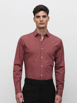Selected - Brown Slim Fit Formal Shirt
