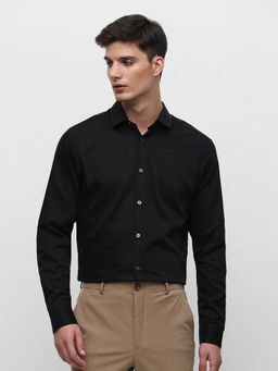 Selected - Black Formal Cotton Shirt