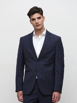 Selected - Blue Check Blazer