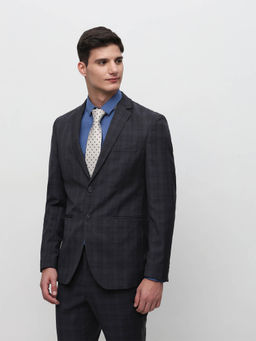 Selected - Grey Check Blazer