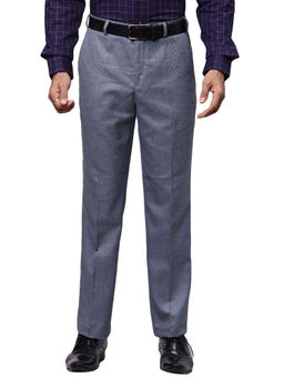 Park Avenue - Smart Fit Self Design Trouser