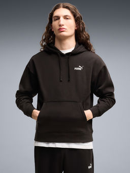 Puma - Women Black Printed Cotton Hoodie