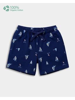 Carter's - Toddler Boy Cotton Boat Print Shorts