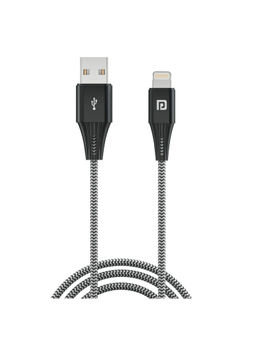 Portronics - Konnect A Plus 20W PD Type C to 8 Pin Quick Charging Cable & Data Sync with 4.0 A I 1M