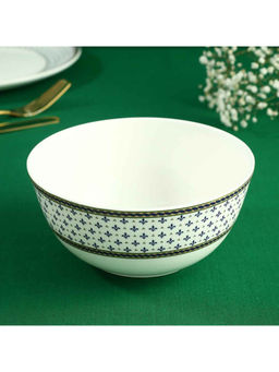 Wonderchef - Sicilia Serving Bowl - Royal Blue-White, 750 ml