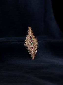 Cosa Nostraa - Antique Gold Bird Nest Brooch