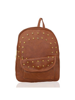KLEIO - Brown Embellished-Sequined Backpacks