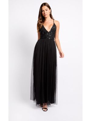 little mistress black lace dress Little Mistress London NWT black bodycon
