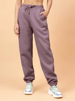 Fitkin - Women Lavender Fleece Joggers