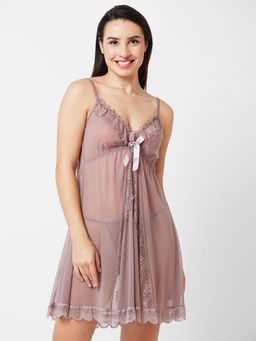 FashionRack - Women Comfort Babydoll Brown (Set of 2)