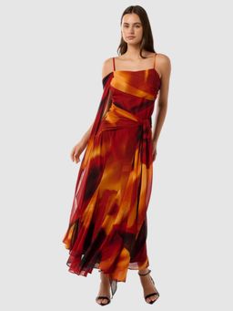 Forever New - Multi-Color Printed Sleeveless Maxi Dress