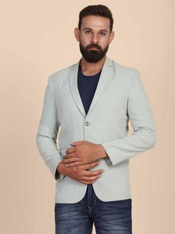 TAHVO - Mens Suede Green Blazer