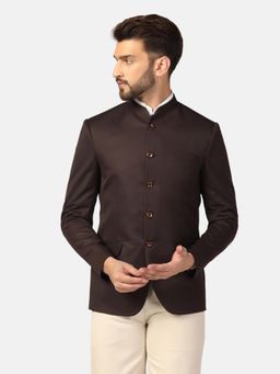 TAHVO - Mens Brown Bandhgala