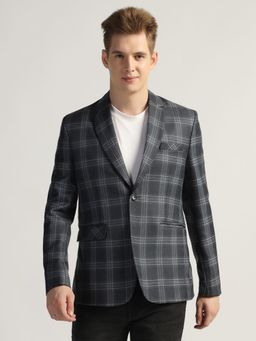 TAHVO - Mens Grey Tweed Blazer