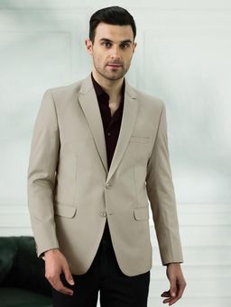 TAHVO - Mens Beige Classic Blazer