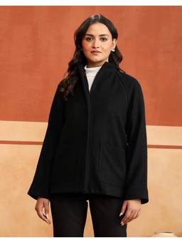 Fabindia - Black Wool Jacket