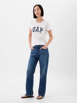 GAP - Women's Logo Slim Crew T-shirt