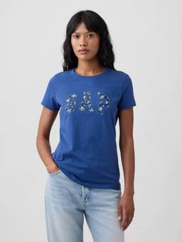 GAP - Women's Logo Slim Fit Short Sleeve T-shirt