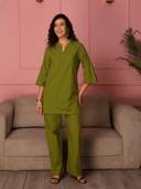 Green color option, Currently selected
