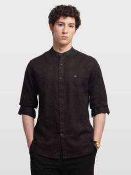 Arrow Sports - Brown Stripes Cotton Shirt