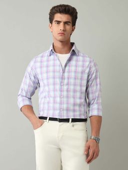 AD By Arvind - Blue Checks Cotton Shirt