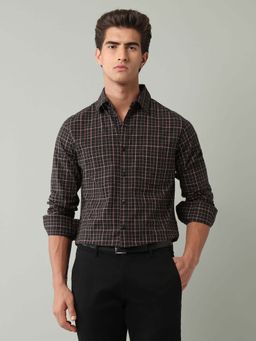 AD By Arvind - Black Checks Cotton Shirt