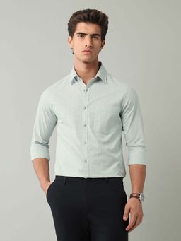 AD By Arvind - Green Checks Cotton Shirt
