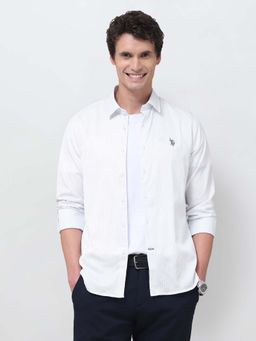 U.S. POLO ASSN. - Blue Stripes Cotton Shirt
