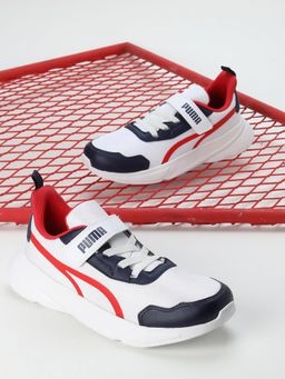 Puma - Alfarun Jr Unisex White Sneakers