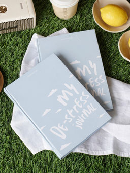 Happywagon - Blue De-Stress Journal