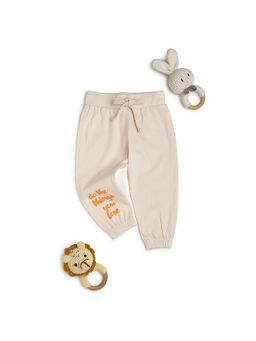 Bontots - Organic Cotton Love What You Do Soft & Stretchy Baby Joggers