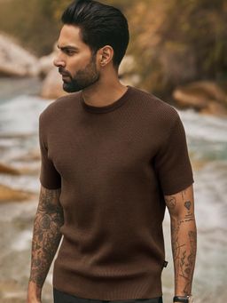 Andamen - Brown Regular T-Shirt