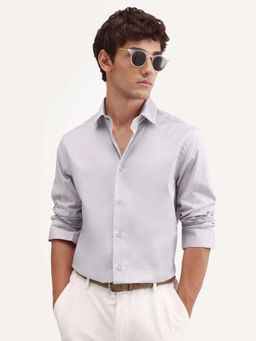 Rare Rabbit - Pink Solid Regular Fit Shirt