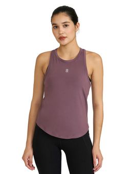 Hunnit - Zen Round Neck Tank Top for Women, 4 Way Stretchable