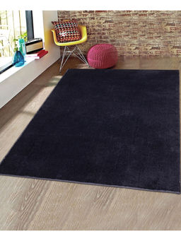 Saral Home - Navy Blue Neo Shaggy Polyester -150X210 cm