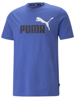 Puma - Essentials 2 Mens Blue T-Shirt